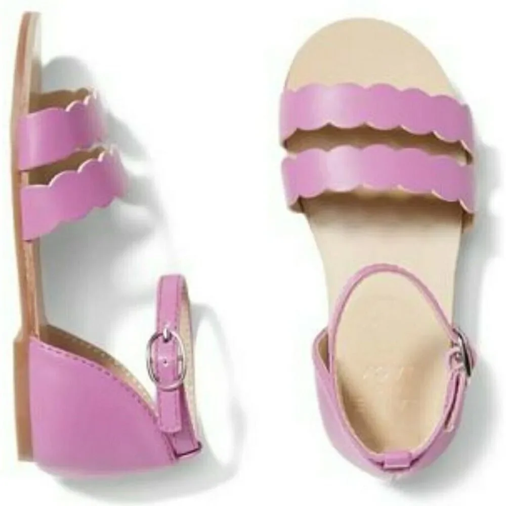 Janie & Jack Summer Garden Lilac Purple Sandals